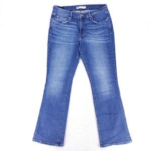 Levis 515 Jeans Denim Cotton Womens SZ 10 Blue Straight Stretch VTG Mid Rise 90s